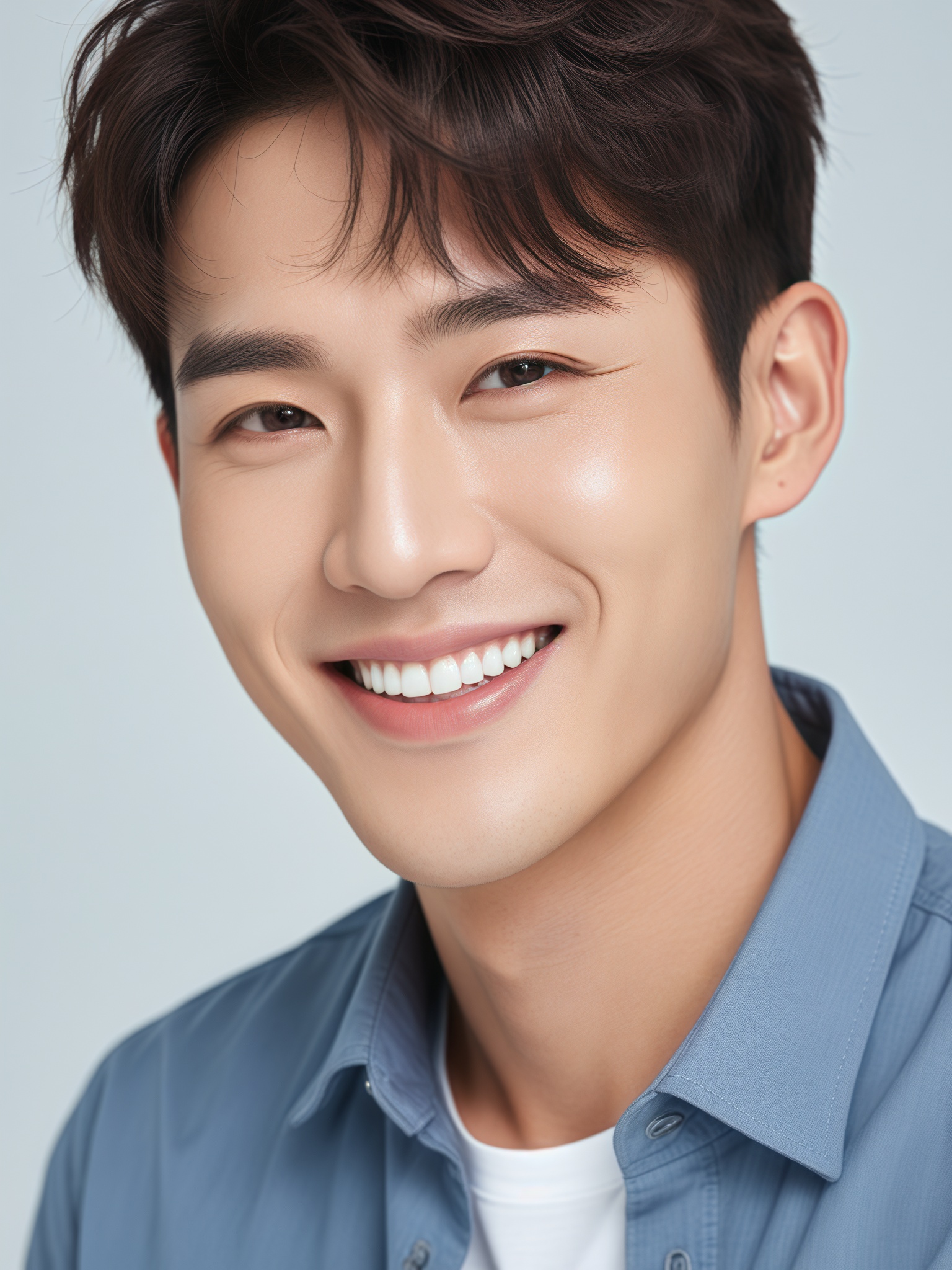 帅哥微笑露齿（一）