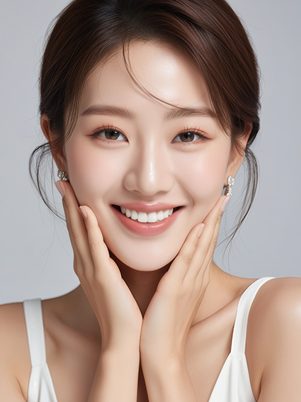 美女微笑露齿（一）