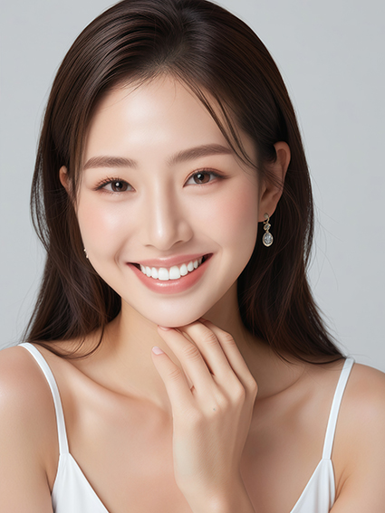 美女微笑露齿（一）