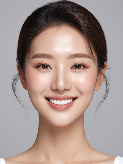 美女微笑露齿（一）