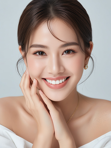 美女微笑露齿（一）