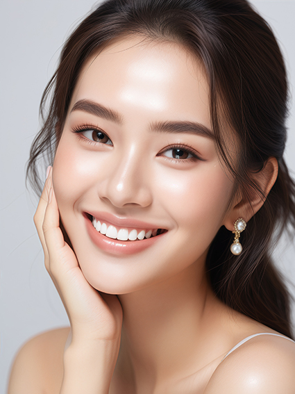 美女微笑露齿（一）