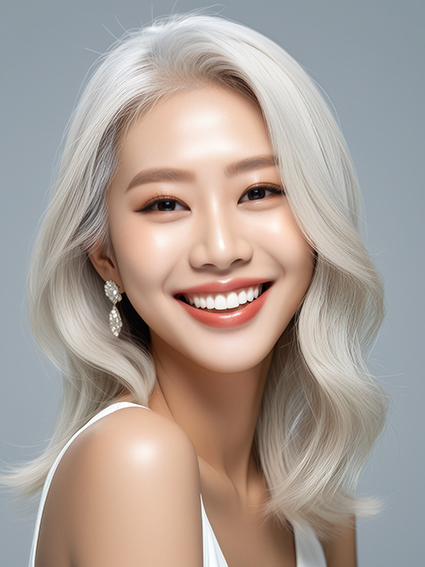 美女微笑露齿（三）