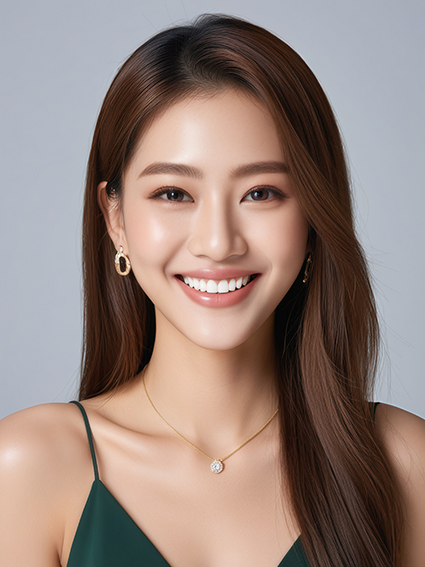 美女微笑露齿（三）