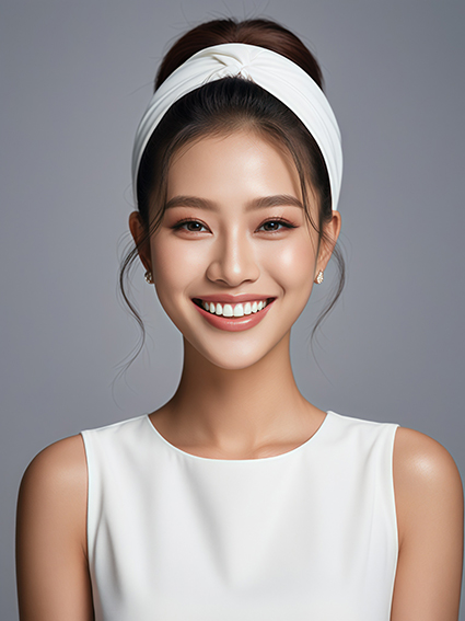 美女微笑露齿（三）