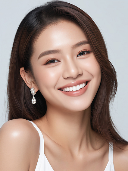 美女微笑露齿（三）