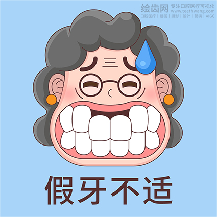 牙齿插画