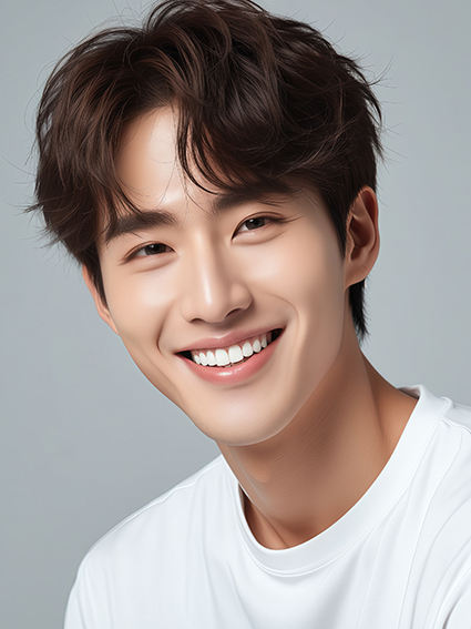 口腔 亚洲帅哥微笑肖像（二）AIGC