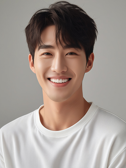 口腔 亚洲帅哥微笑肖像（二）AIGC