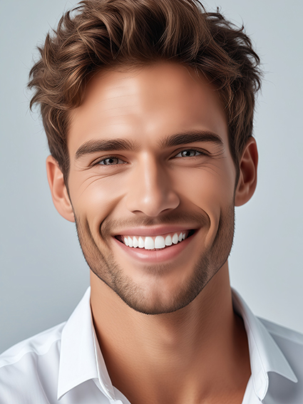 口腔 欧美帅哥微笑肖像（一）AIGC