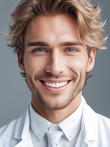 口腔 欧美帅哥微笑肖像（二）AIGC
