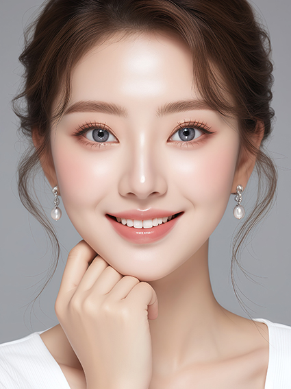 医美口腔 美女微笑肖像（一）AIGC