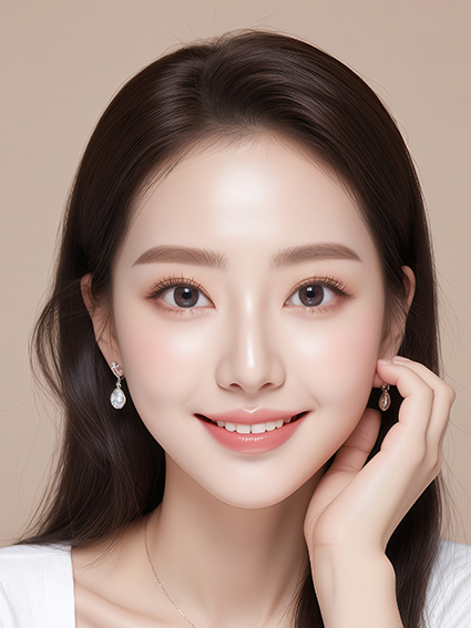 医美口腔 美女微笑肖像（一）AIGC