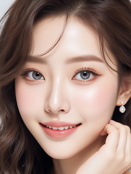 医美口腔 美女微笑肖像（一）AIGC