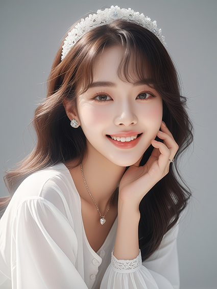 医美口腔 美女微笑肖像（三）AIGC