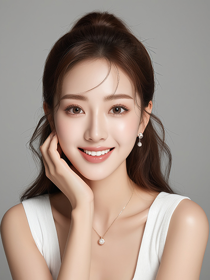 医美口腔 美女微笑肖像（三）AIGC